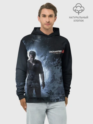 Худи мужской база хлопок / Drake in jungle