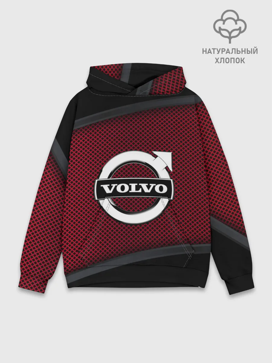 Худи мужской база хлопок / VOLVO SPORT