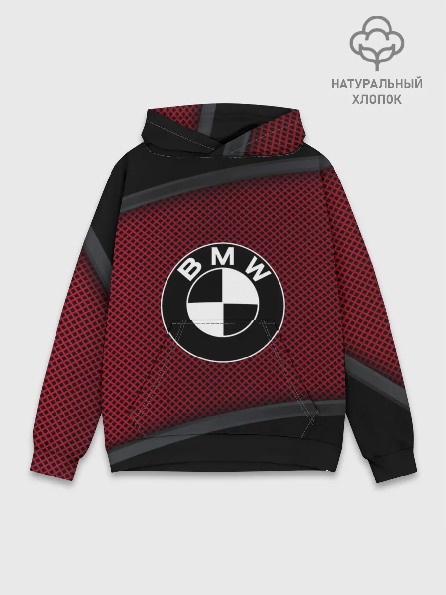 Худи мужской база хлопок / BMW SPORT