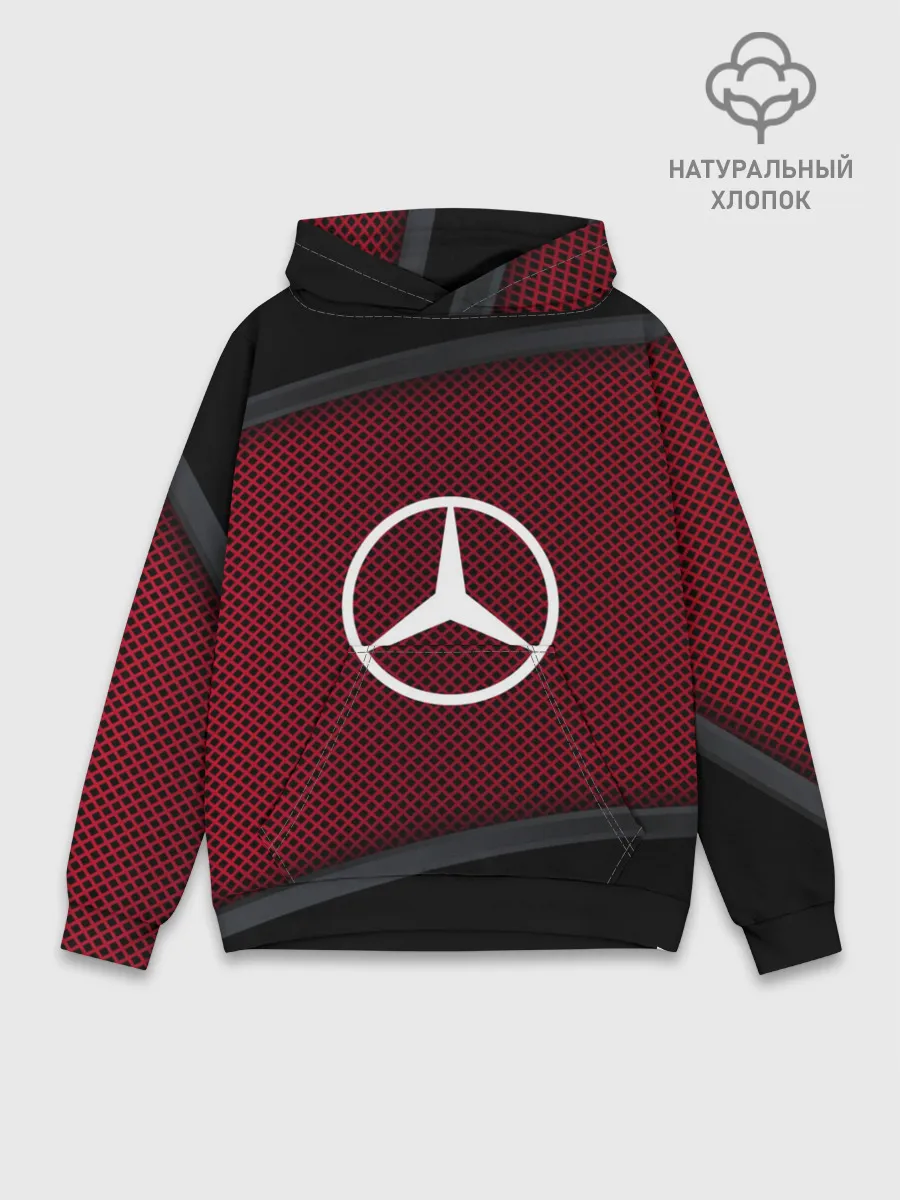 Худи мужской база хлопок / MERCEDES-BENZ SPORT