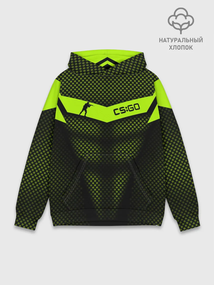 Худи мужской база хлопок / CS:GO