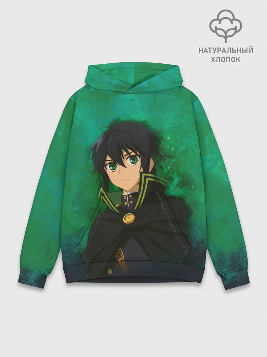 Худи мужской база хлопок / Yuichiro Hyakuya