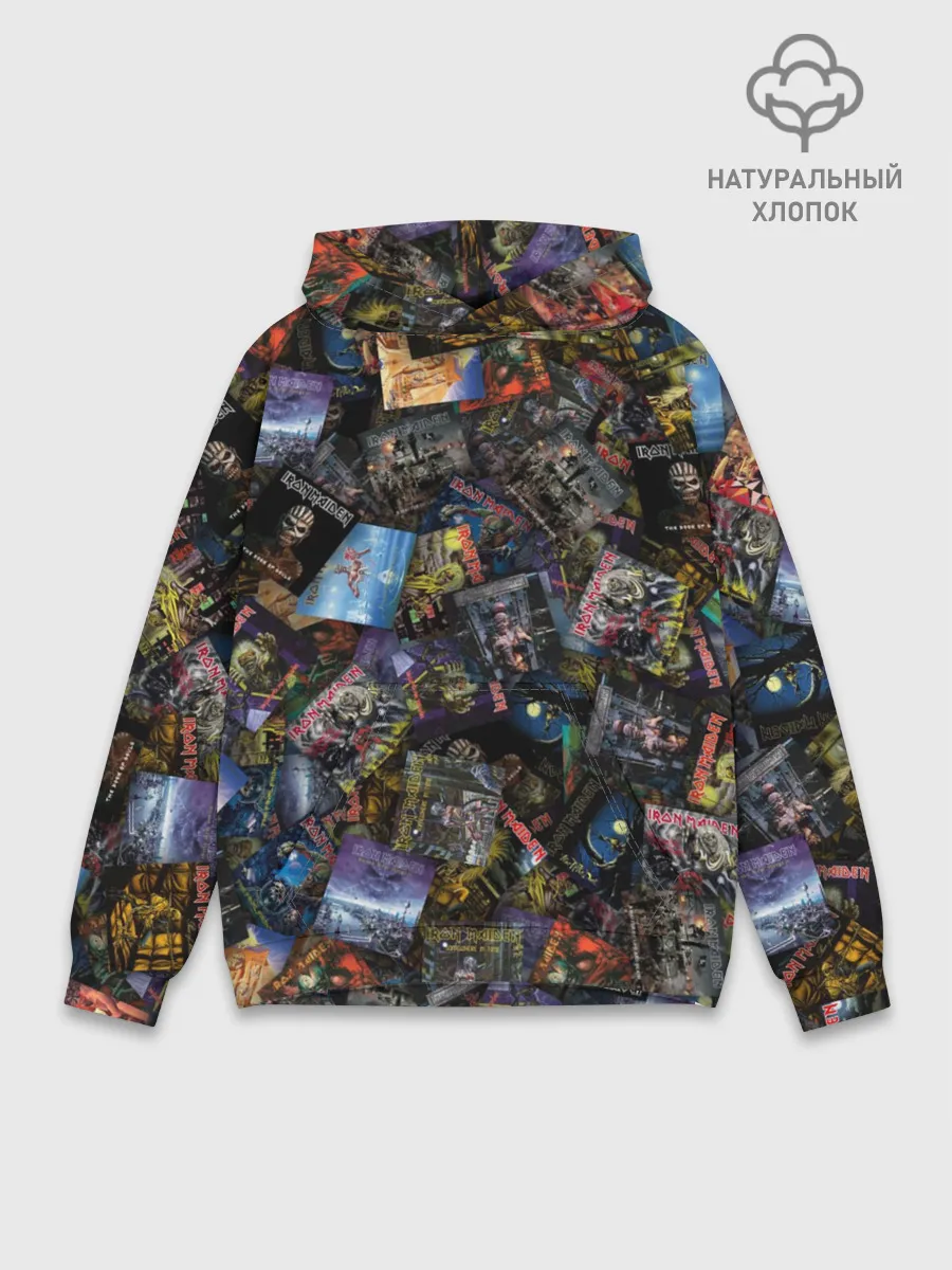 Худи мужской база хлопок / Iron Maiden. Дискография