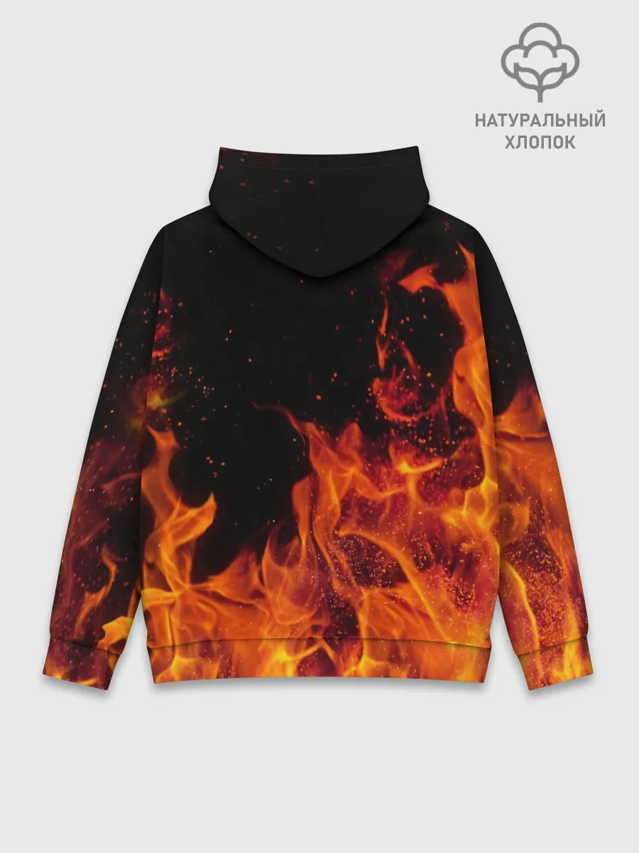 Худи мужской база хлопок / Спасибо деду за Победу