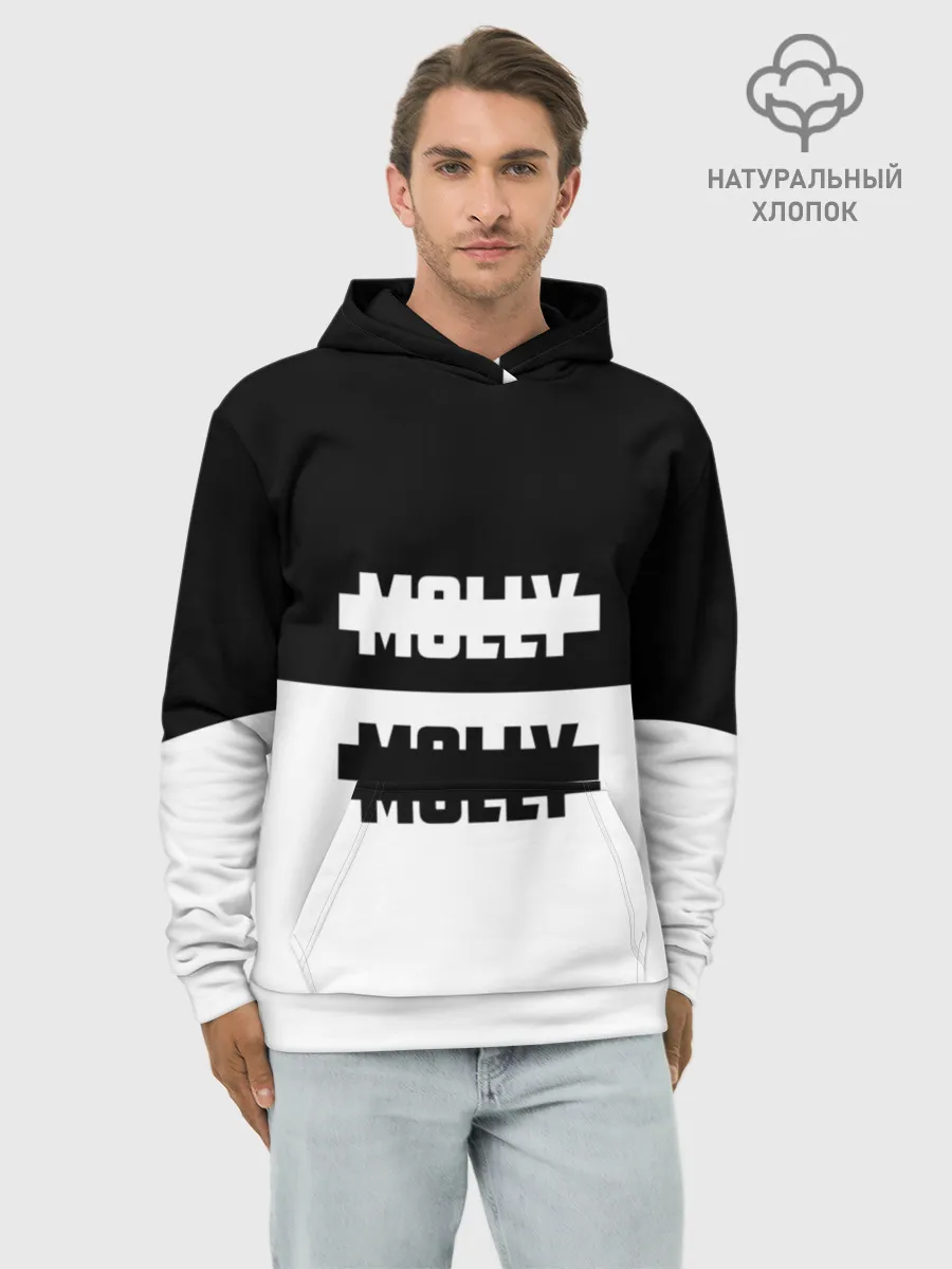 Худи мужской база хлопок / Molly