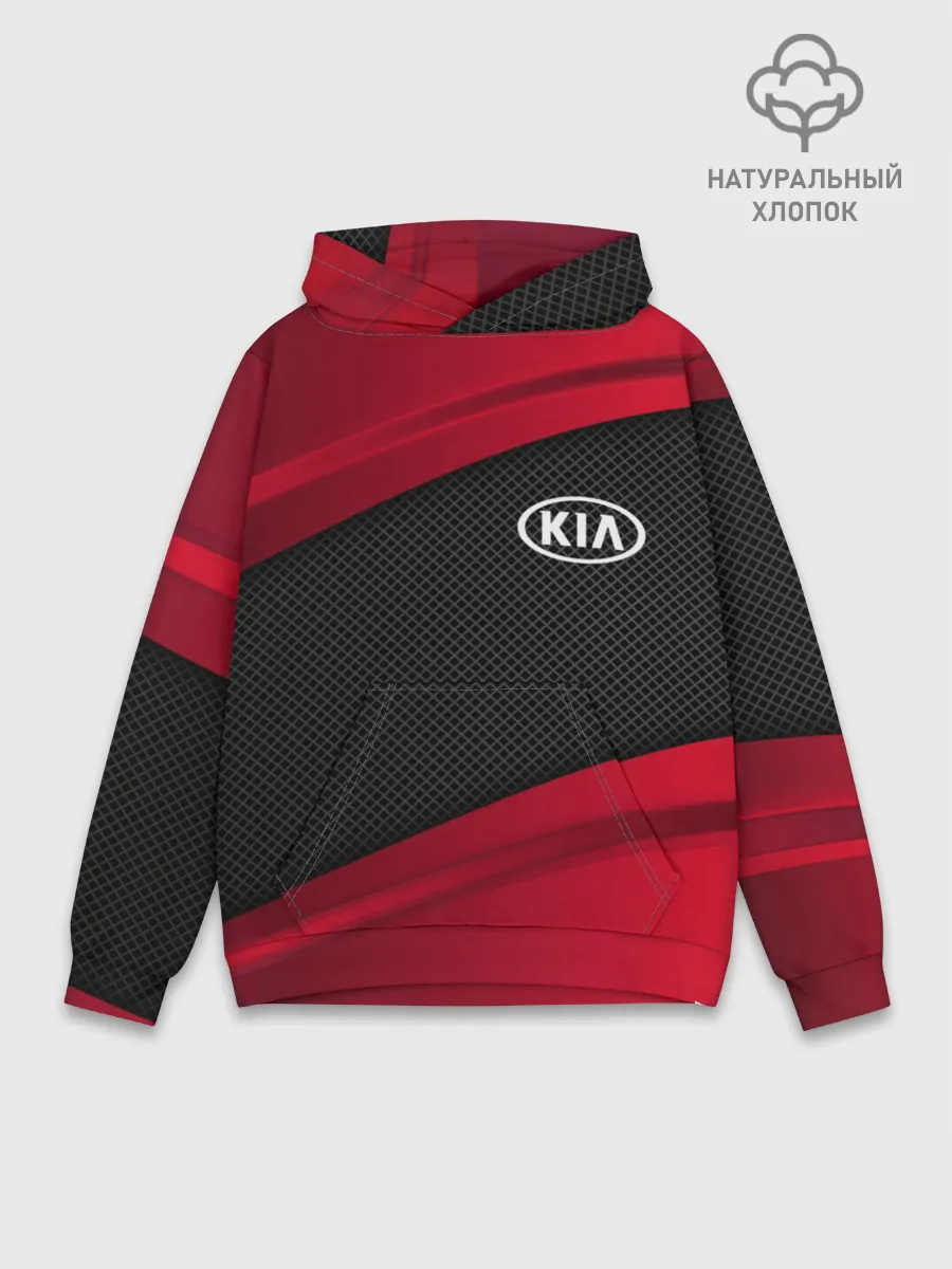 Худи мужской база хлопок / KIA SPORT