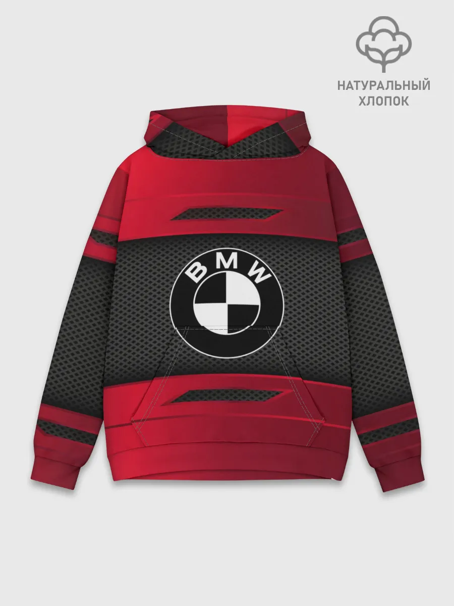 Худи мужской база хлопок / BMW SPORT