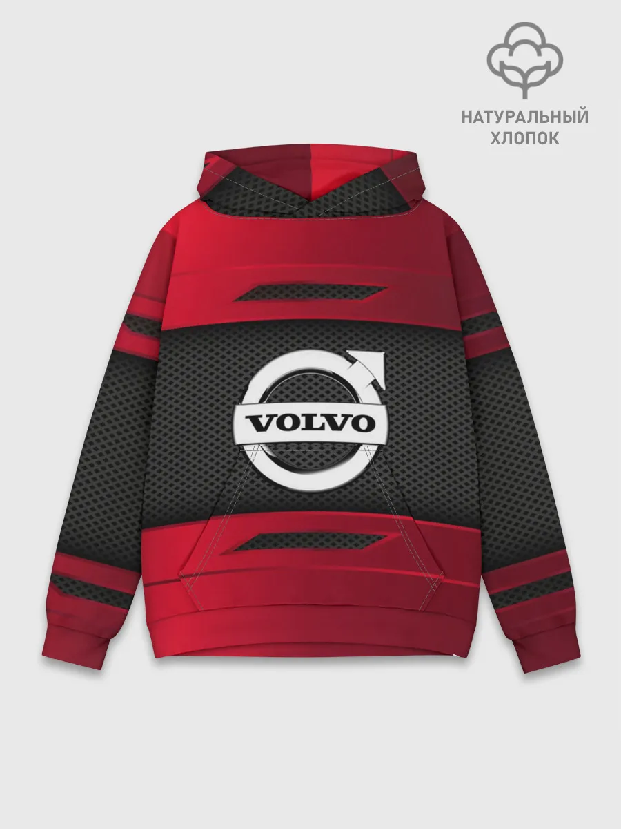 Худи мужской база хлопок / VOLVO SPORT