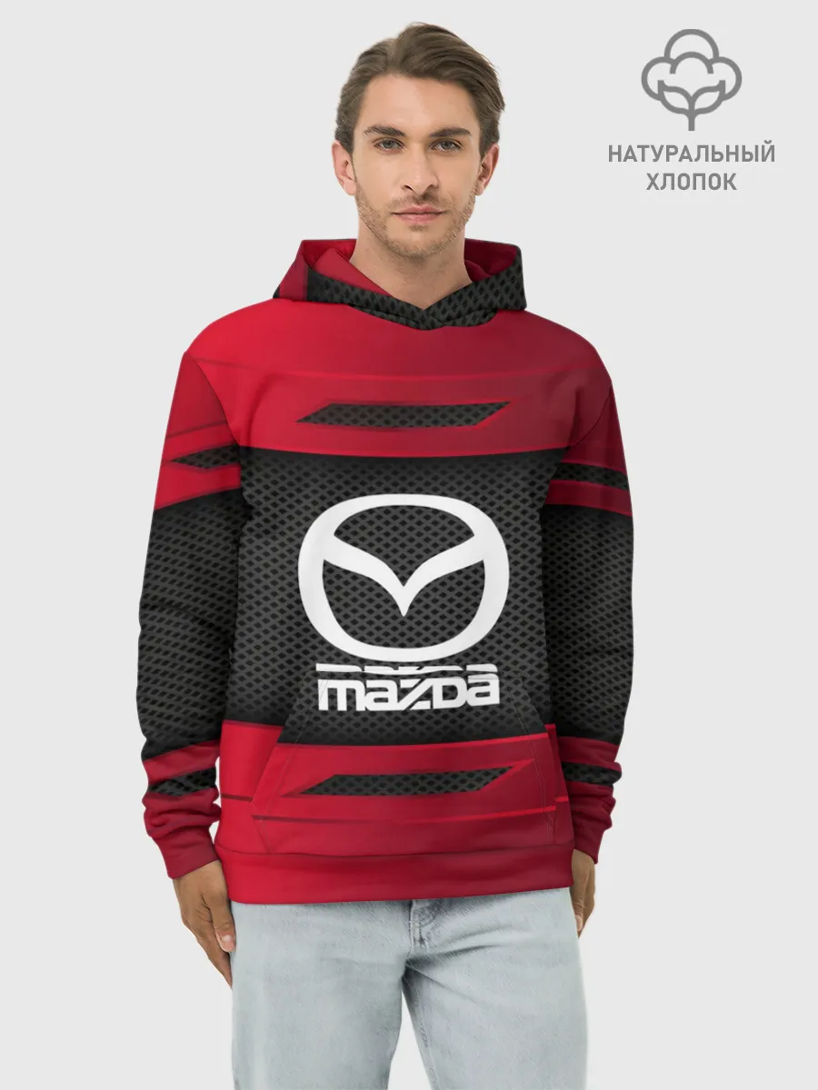 Худи мужской база хлопок / MAZDA SPORT