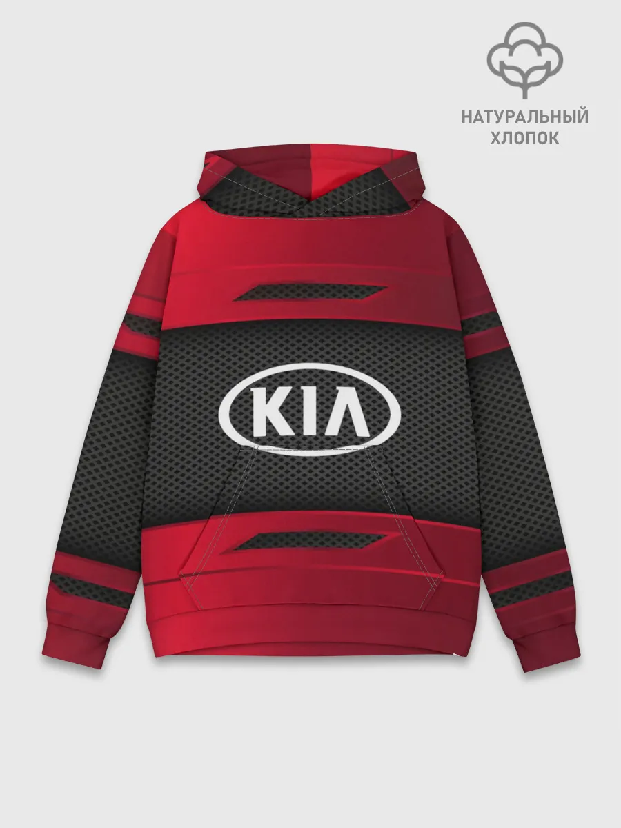 Худи мужской база хлопок / KIA SPORT