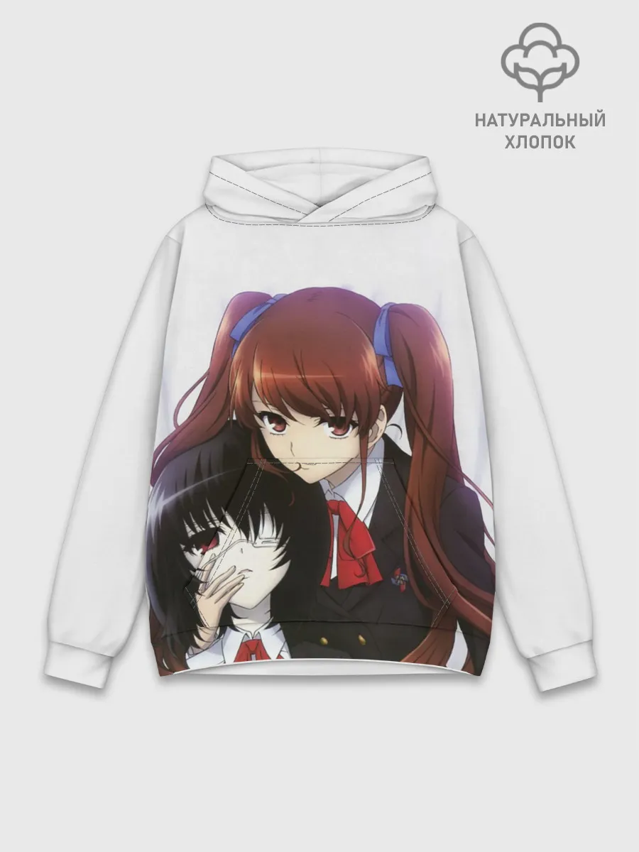 Худи мужской база хлопок / мисаки мэй и идзуми акадзава