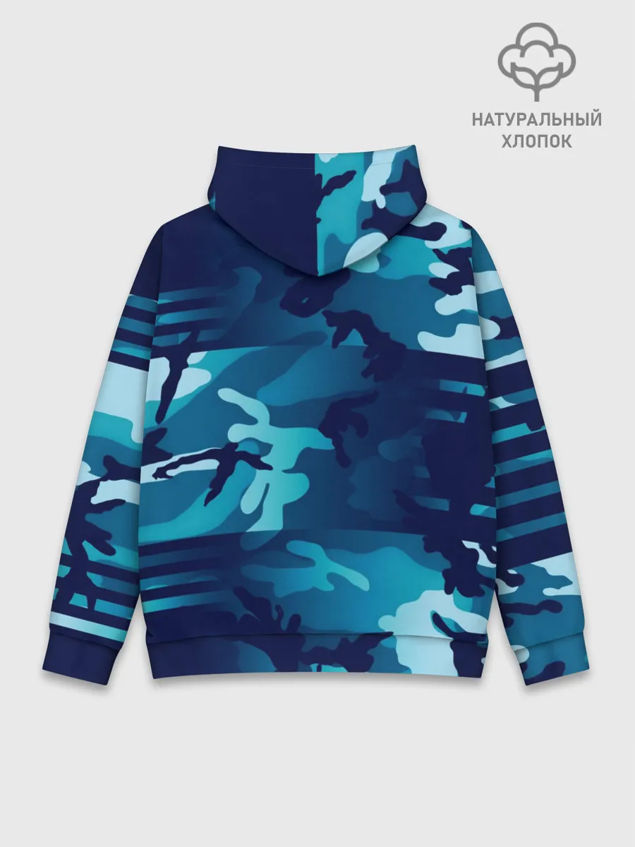 Худи мужской база хлопок / FIGHTER