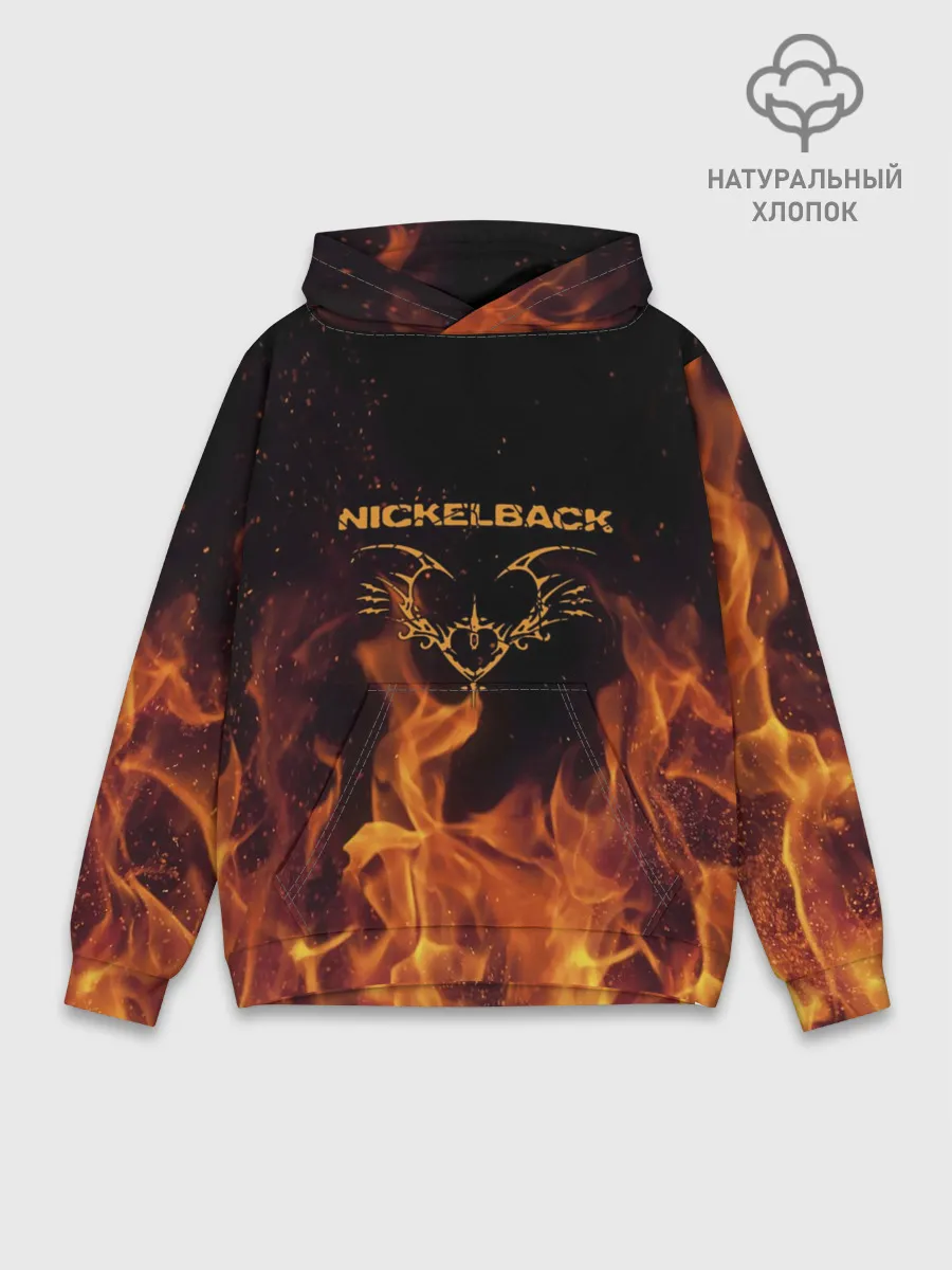 Худи мужской база хлопок / Nickelback