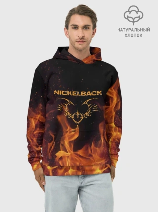 Худи мужской база хлопок / Nickelback