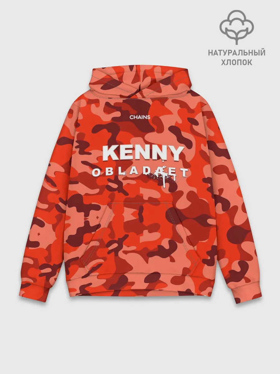 Худи мужской база хлопок / Kenny