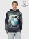 Худи мужской база хлопок / Логотип BMW