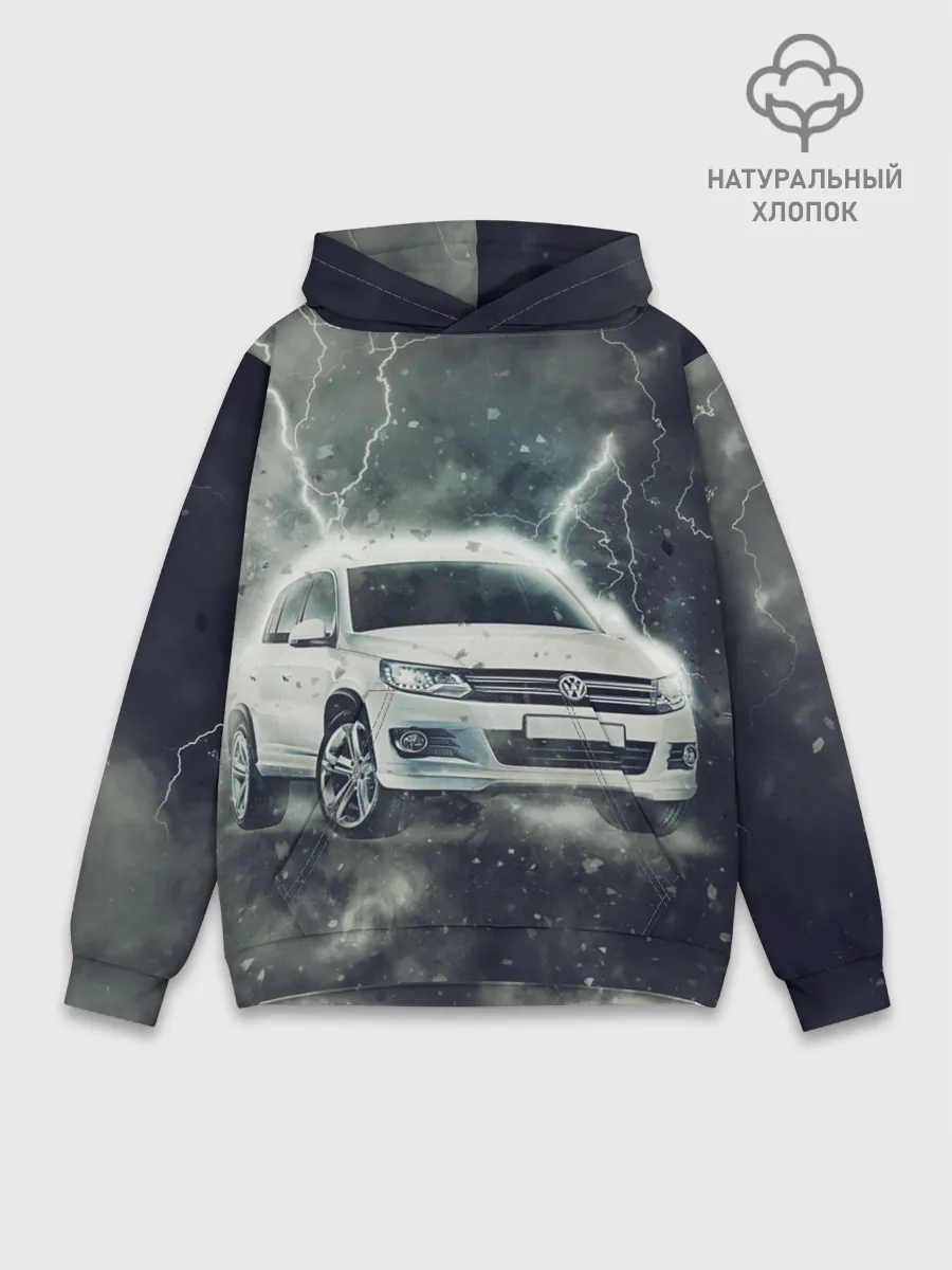 Худи мужской база хлопок / Volkswagen Tiguan