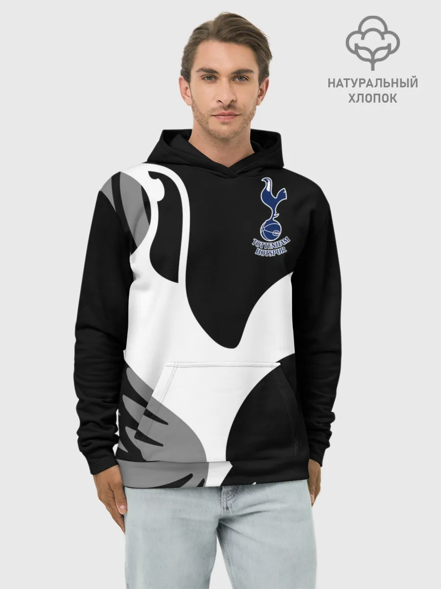Худи мужской база хлопок / Tottenham Exclusive