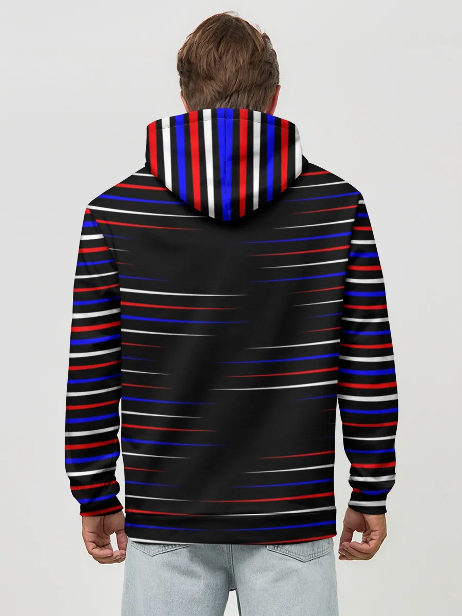 Худи мужской база хлопок / RUSSIA.