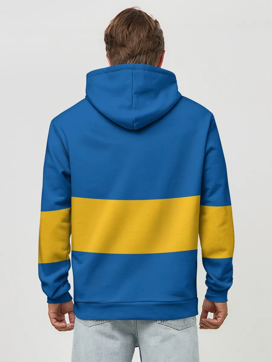 Худи мужской база хлопок / Реал Мадрид