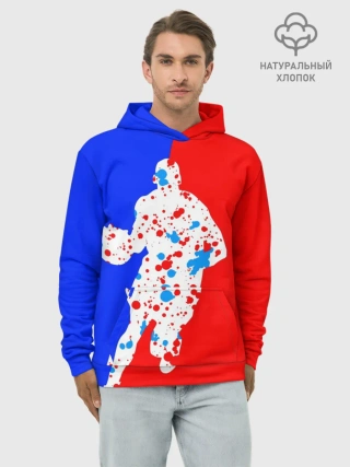 Худи мужской база хлопок / Форма баскетболиста