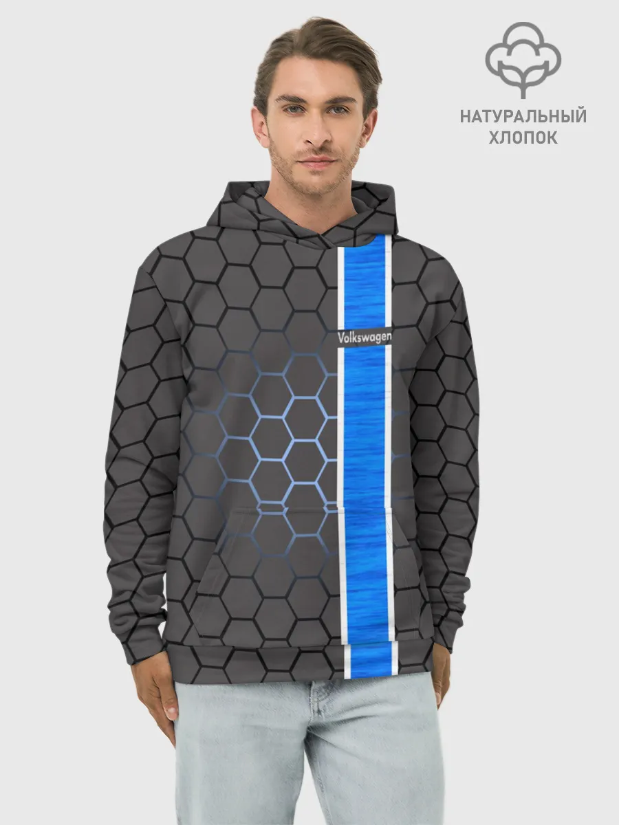 Худи мужской база хлопок / Volkswagen