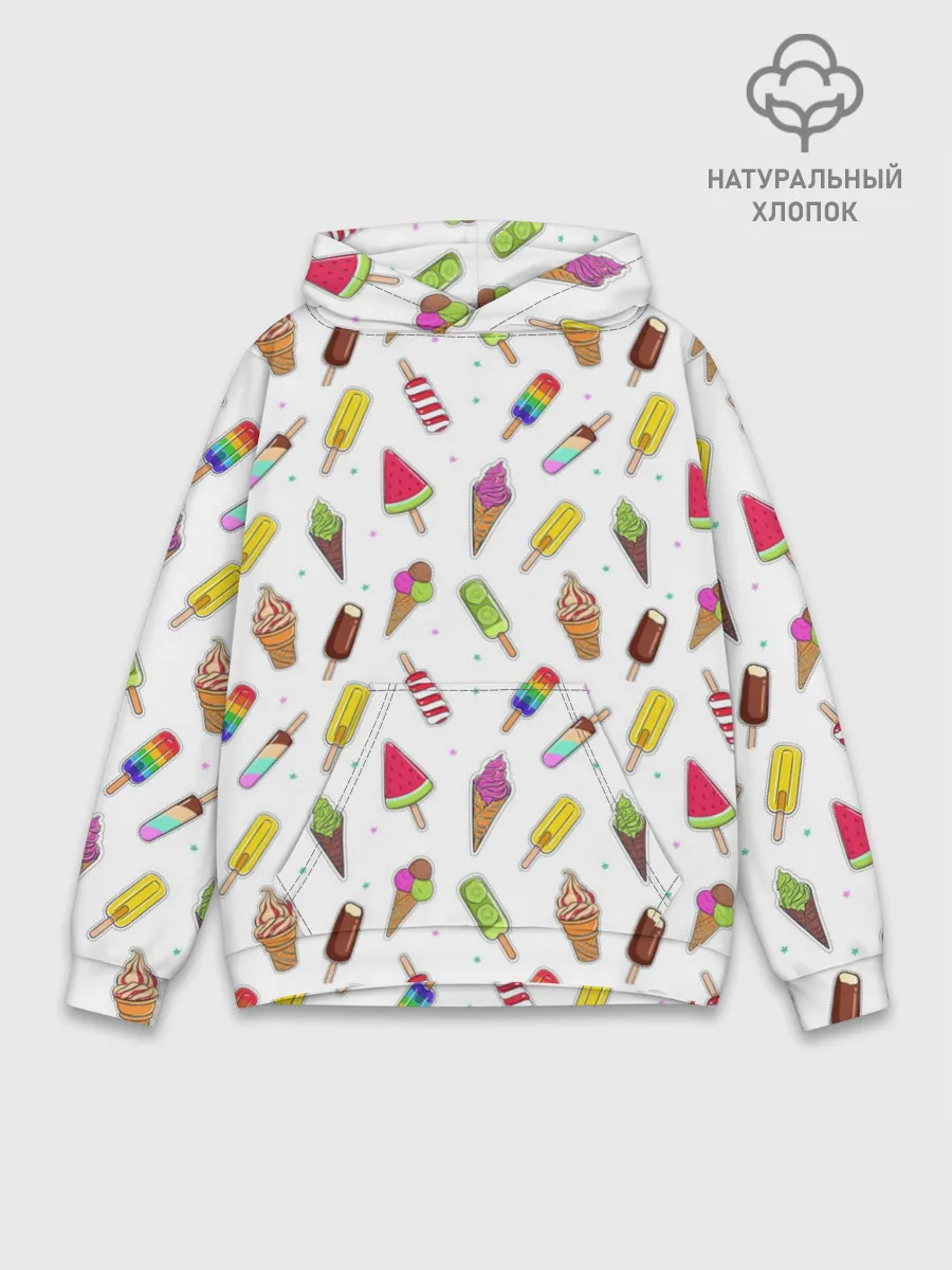 Худи мужской база хлопок / Летний MIX