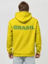 Худи мужской база хлопок / Сборная Бразилии