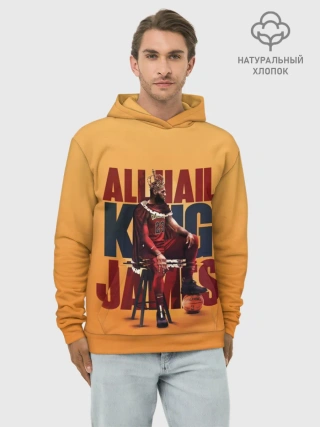 Худи мужской база хлопок / LeBron James