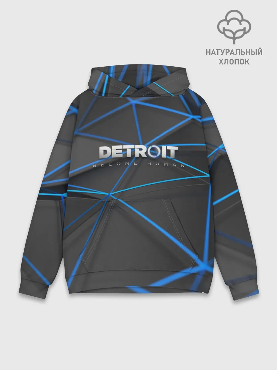 Худи мужской база хлопок / Detroit:become human