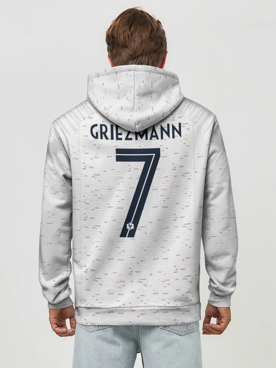 Худи мужской база хлопок / Griezmann away WC 2018