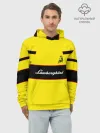 Худи мужской база хлопок / Lamborghini