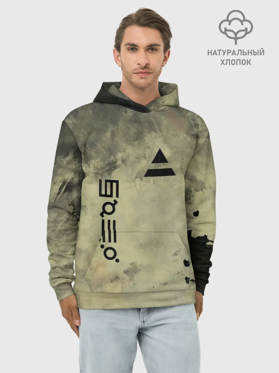 Худи мужской база хлопок / 30 Seconds to Mars