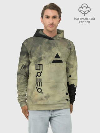 Худи мужской база хлопок / 30 Seconds to Mars