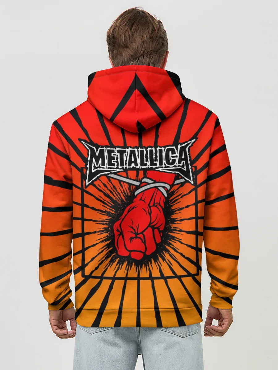 Худи мужской база хлопок / Metallica