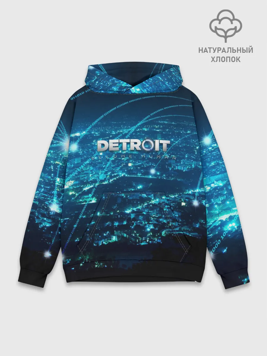 Худи мужской база хлопок / Detroit:become human