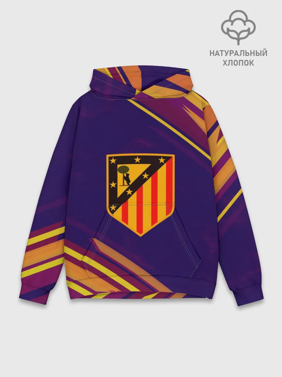 Худи мужской база хлопок / Atletico Madrid