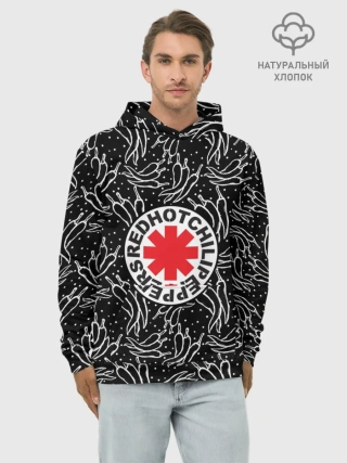 Худи мужской база хлопок / Red Hot Chili Peppers