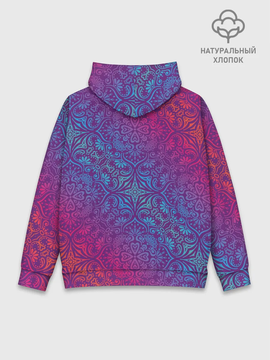 Худи мужской база хлопок / Роскошный Ом