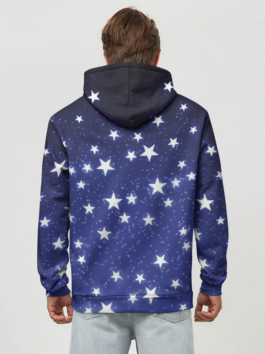 Худи мужской база хлопок / Stars