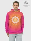 Худи мужской база хлопок / Солнечная мандала