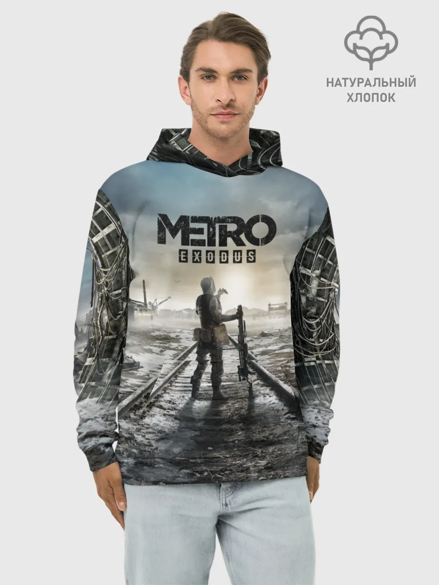 Худи мужской база хлопок / METRO: Exodus