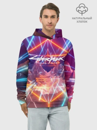 Худи мужской база хлопок / Cyber Punk 2077