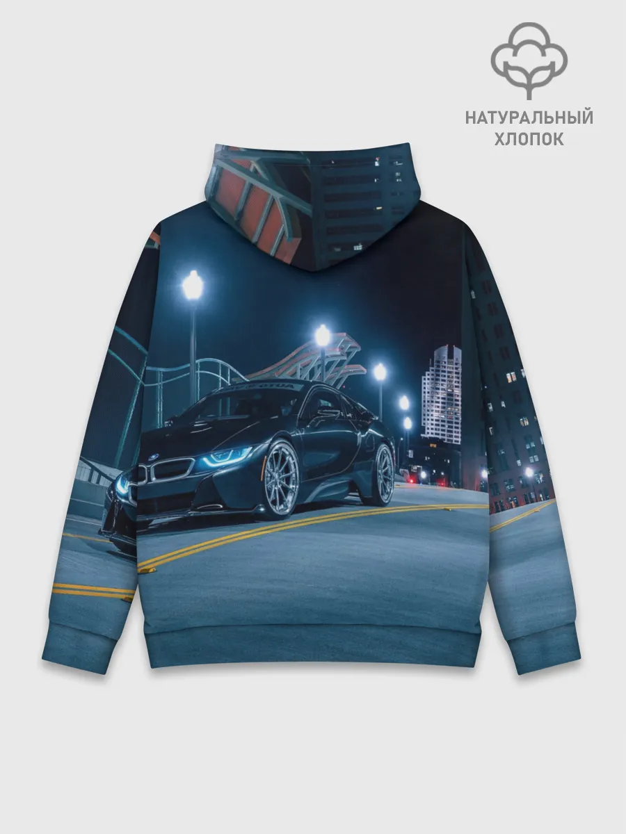 Худи мужской база хлопок / BMW.