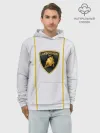 Худи мужской база хлопок / LAMBORGHINI.