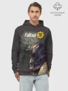 Худи мужской база хлопок / Fallout 76
