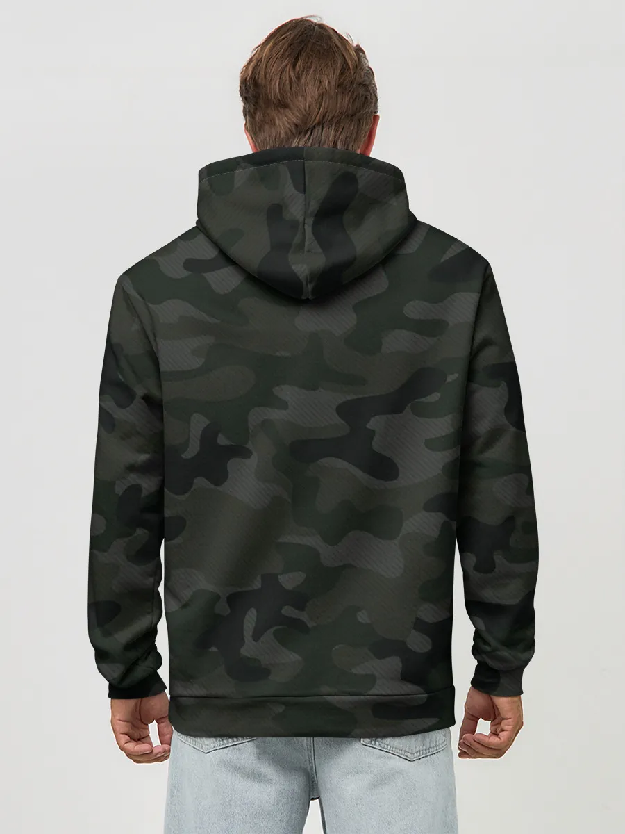 Худи мужской база хлопок / Трудная служба