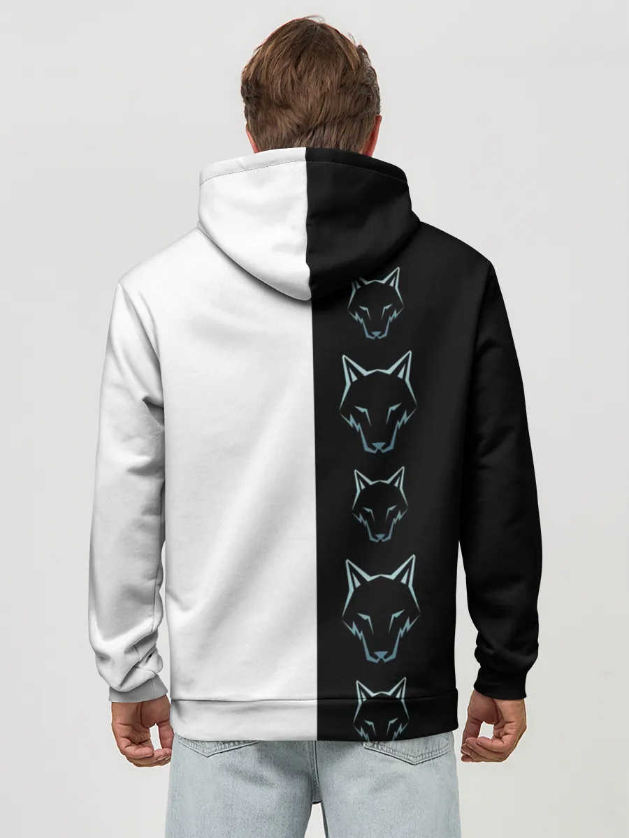 Худи мужской база хлопок / Дикое обоняние