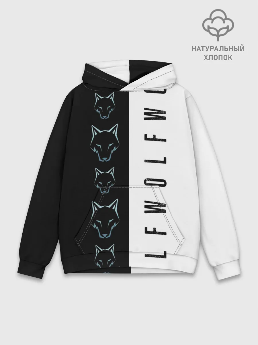 Худи мужской база хлопок / Дикое обоняние