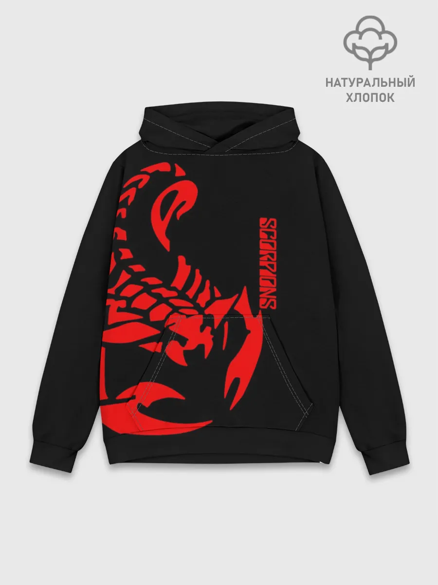 Худи мужской база хлопок / Scorpions